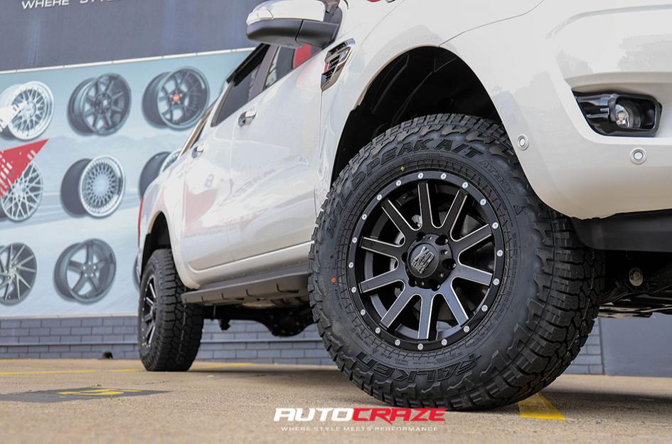 FORD RANGER HEIST SATIN BLACK MILLED